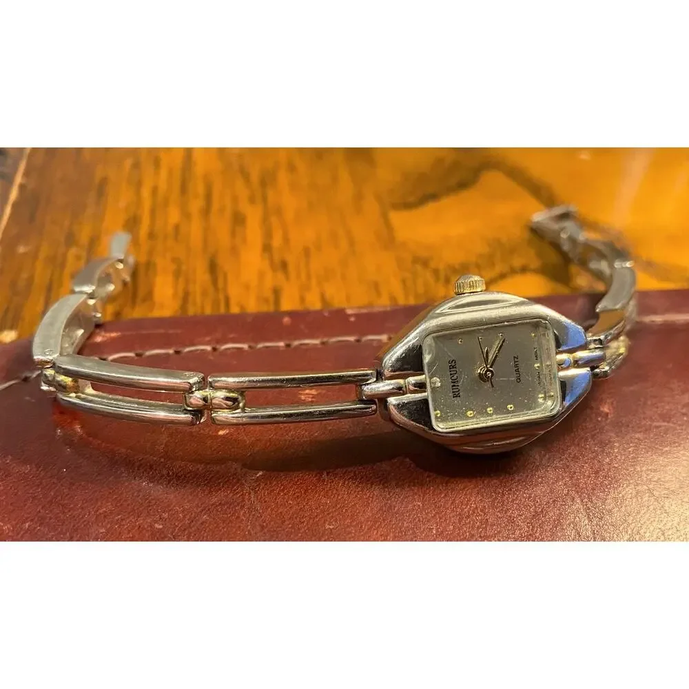 Women's Two Tone Bracelet Band Quartz Watch by Rumours